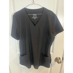 Barco One Women Scrub Top Recycled‎ Stretch Black XL